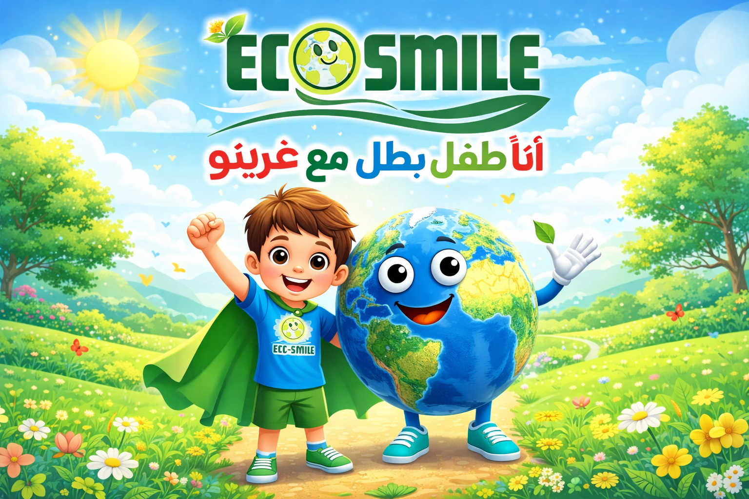 أنا طفل بطل مع غرينو